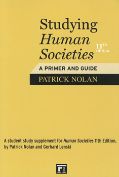 Paperback Studying Human Societies: A Primer and Guide Book