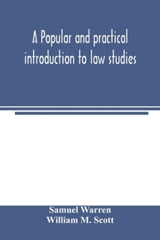 Paperback A popular and practical introduction to law studies Book