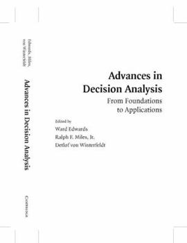Hardcover Advances in Decision Analysis Book