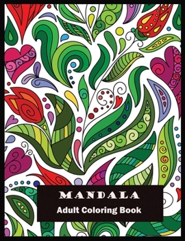 MANDALA Adult Coloring Book