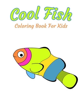 Paperback fish coloring book for kids Book