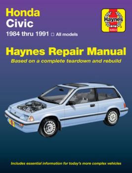 Paperback Honda Civic 1984-91 Book