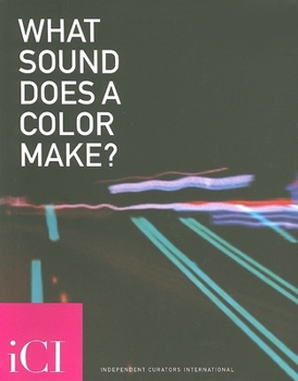 Paperback What Sound Does a Color Make? Book