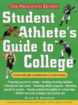 Paperback Student Athlete's Guide to College (Princeton Review) Book