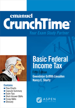 Paperback Emanuel Crunchtime for Basic Federal Income Tax Book