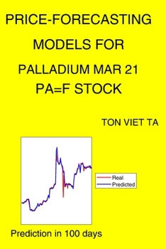 Paperback Price-Forecasting Models for Palladium Mar 21 PA=F Stock Book