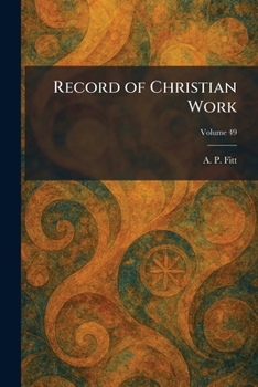 Paperback Record of Christian Work Book