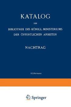 Paperback Katalog: Nachtrag (1907-13) [German] Book