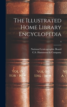 Hardcover The Illustrated Home Library Encyclopedia; 4 Book