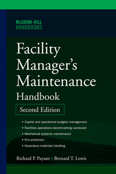 Paperback Facility Manager's Maintenance Handbook 2e (Pb) Book