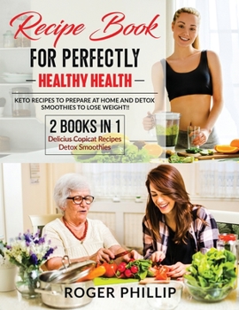 Paperback recipe book for perfectly healthy health 2 book in 1 Book