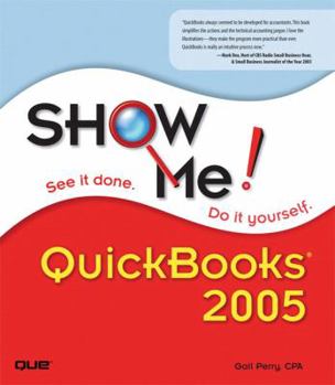 Paperback Show Me QuickBooks 2005 Book
