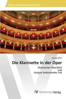 Paperback Die Klarinette in der Oper [German] Book