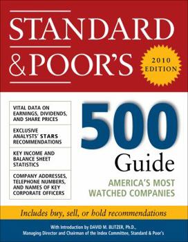 Paperback Standard & Poor's 500 Guide Book