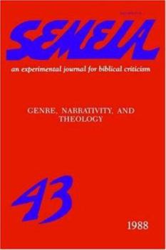 Paperback Semeia 43: Genre, Narrativity, and Theology Book