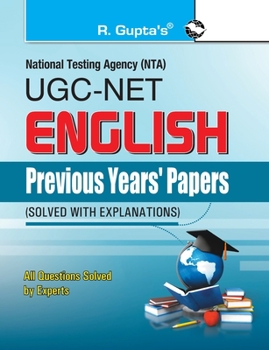 Paperback Ugc-Net: English Previous Years' Papers (Solved) Book