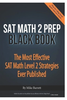 Paperback SAT Math 2 Prep Black Book