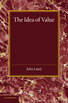 Paperback The Idea of Value Book