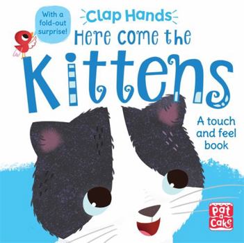 Board book Here Come the Kittens: A touch-and-feel board book with a fold-out surprise (Clap Hands) Book