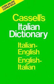 Hardcover Cassell's Standard Italian Dictionary, Thumb-Indexed Book