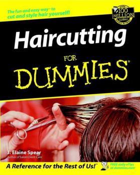 Paperback Haircutting for Dummies Book
