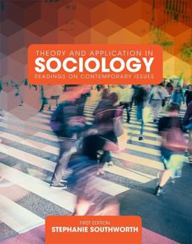 Hardcover Theory and Application in Sociology Book