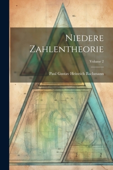 Paperback Niedere Zahlentheorie; Volume 2 [German] Book