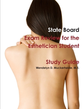 Paperback State Board Exam Review for the Esthetician Student Book