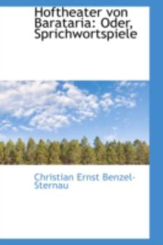 Paperback Hoftheater Von Barataria: Oder, Sprichwortspiele Book