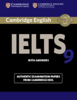Paperback Cambridge Ielts 9 Student's Book with Answers: Authentic Examination Papers from Cambridge ESOL Book