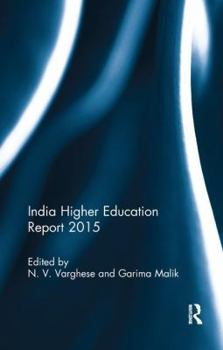 Paperback India Higher Education Report 2015 Book