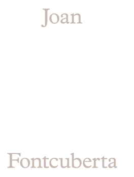 Paperback Joan Fontcuberta: Artist's Sketchbook Book