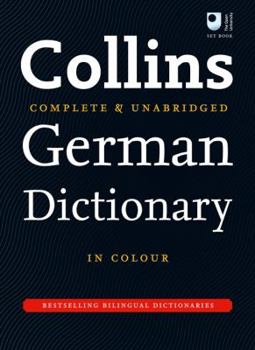 Hardcover Collins German Dictionary. Book