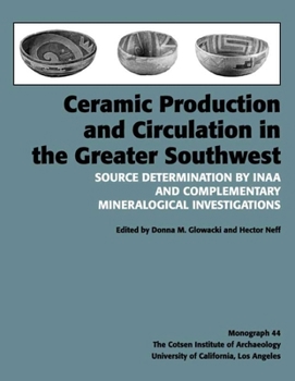 Paperback Ceramic Production and Circulation in the Greater Southwest: Source Determination by Inaa and Complementary Mineralogical Investigations Book