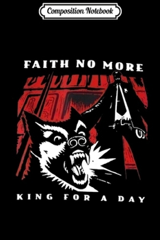 Composition Notebook: FAITH NO MORE KING FOR A DAY'95 MIKE PATTON MR  Journal/Notebook Blank Lined Ruled 6x9 100 Pages