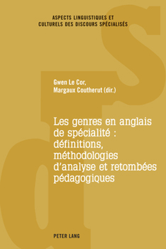 Paperback Les Genres En Anglais de Spécialité Définitions, Méthodologies d'Analyse Et Retombées Pédagogiques [French] Book