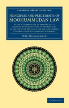 Principles of Muhammadan Law