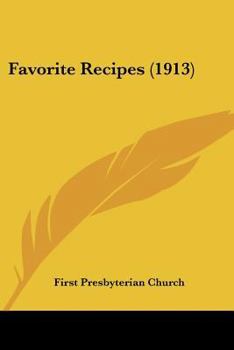 Paperback Favorite Recipes (1913) Book