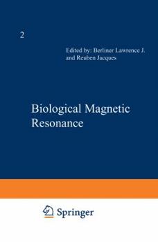 Paperback Biological Magnetic Resonance: Volume 2 Book