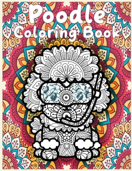 Paperback poodle coloring book, Adorable Poodle Coloring Book for Adults Book