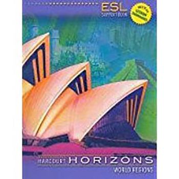Hardcover Harcourt School Publishers Horizons Texas: Student Edition Grade 6 2003 Book