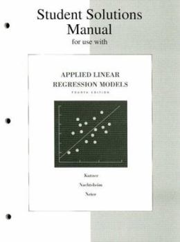 Paperback Student Solutions Manual for Applied Linear Regression Models Fourth Edition Book