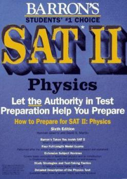 Paperback How to Prepare for SAT II: Physics Book