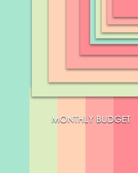 Paperback Monthly Budget: Expense Tracker Notebook. Monthly Budgeting Journal, Finance Planner & Accounts Book to Take Control of Your Money. Book