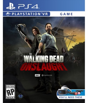 Game - Playstation 4 The Walking Dead Onslaught Book