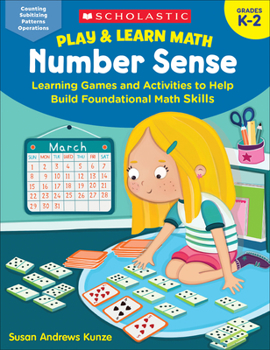 Paperback Play & Learn Math: Number Sense: Learning Games and Activities to Help Build Foundational Math Skills Book