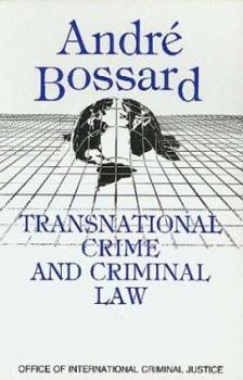 Paperback Transnational Crime and Criminal Law Book