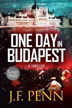 Paperback One Day In Budapest: Large Print [Large Print] Book