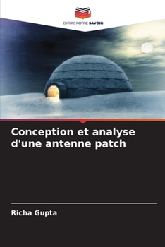 Paperback Conception et analyse d'une antenne patch [French] Book