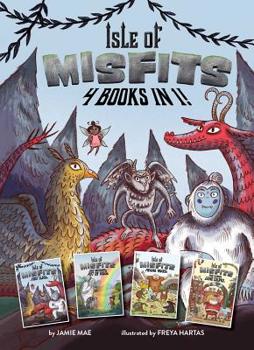 Hardcover Isle of Misfits: 4 Books in 1! Book